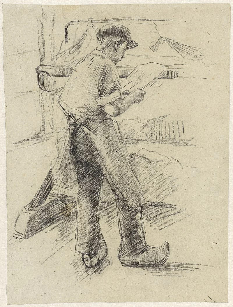 Ragazzo al lavoro in una tintoria di cotone - Rijksmuseum Amsterdam